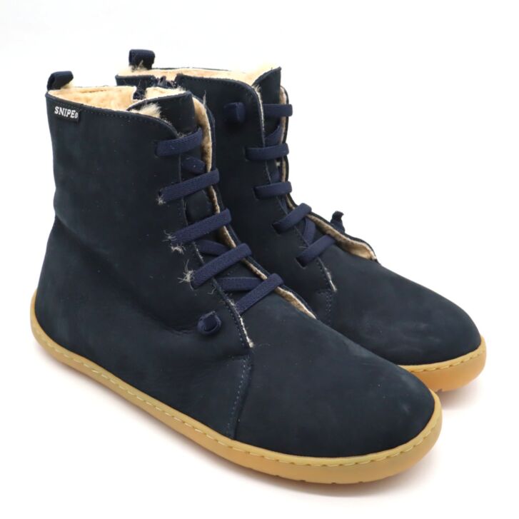 SNIPE Barfußschuh Winter-Boot Damen Marino 41
