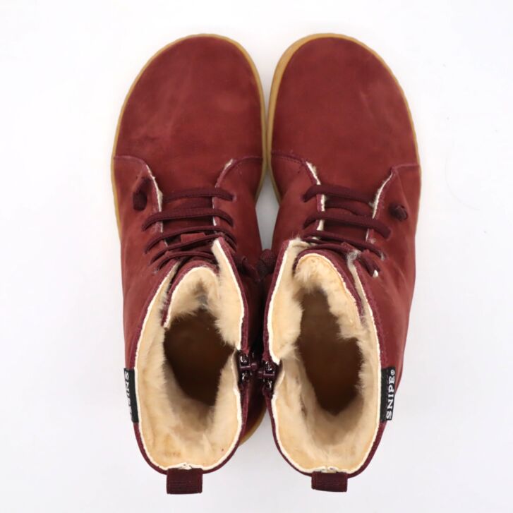 SNIPE Barfußschuh Winter-Boot Damen Burdeos 40