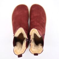 SNIPE Barfuß Boot Winter-Chelsea Damen Burdeos