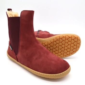 SNIPE Barfuß Boot Winter-Chelsea Damen Burdeos 37