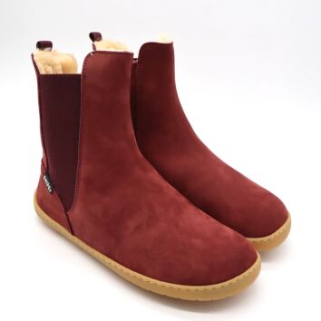 SNIPE Barfuß Boot Winter-Chelsea Damen Burdeos 41