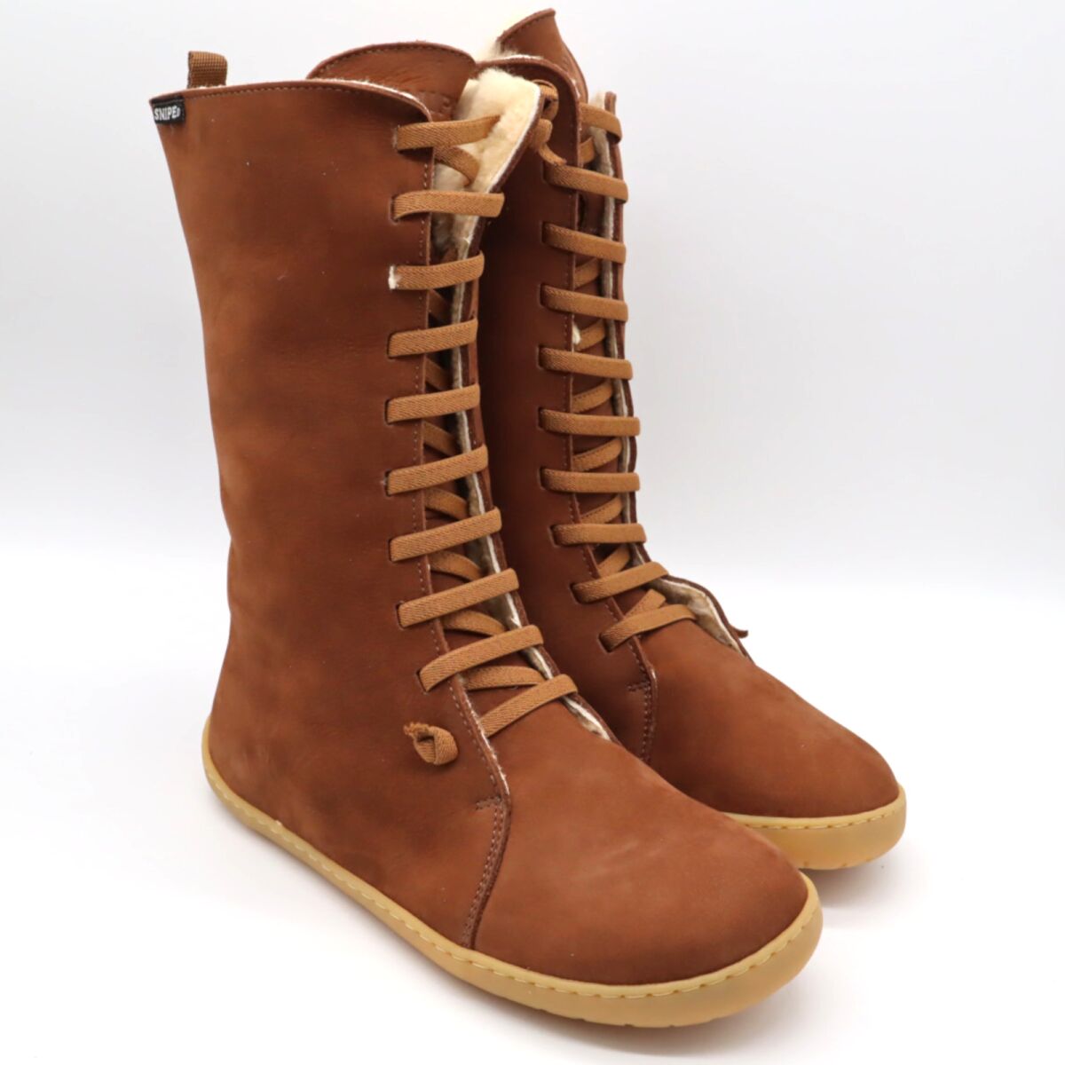 SNIPE Barfuß Boot Winterstiefel Damen Cuero bei Zehenspiel, 229,99 €