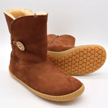 SNIPE Barfuß Winterboot Knopf Damen Cuero 39