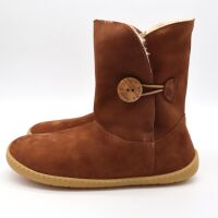 SNIPE Barfuß Winterboot Knopf Damen Cuero 40