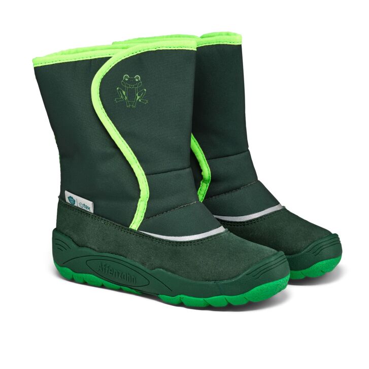 Affenzahn Schneestiefel Vegan Freezy Frosch