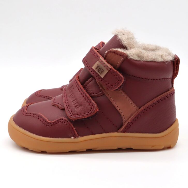bisgaard barefoot boot BECKY TEX bordeaux