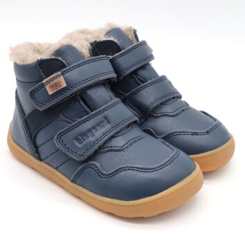 bisgaard barefoot boot BECKY TEX navy 25