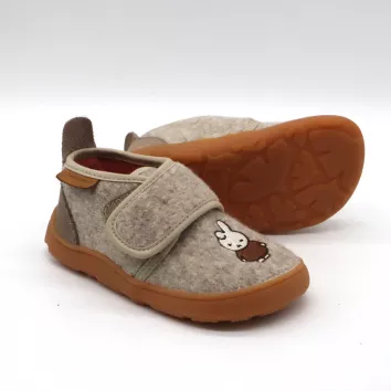 bisgaard barefoot Hausschuh Miffy X Sand