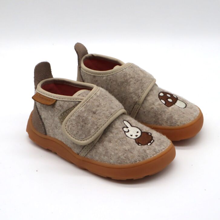 bisgaard barefoot Hausschuh Miffy X Sand 22