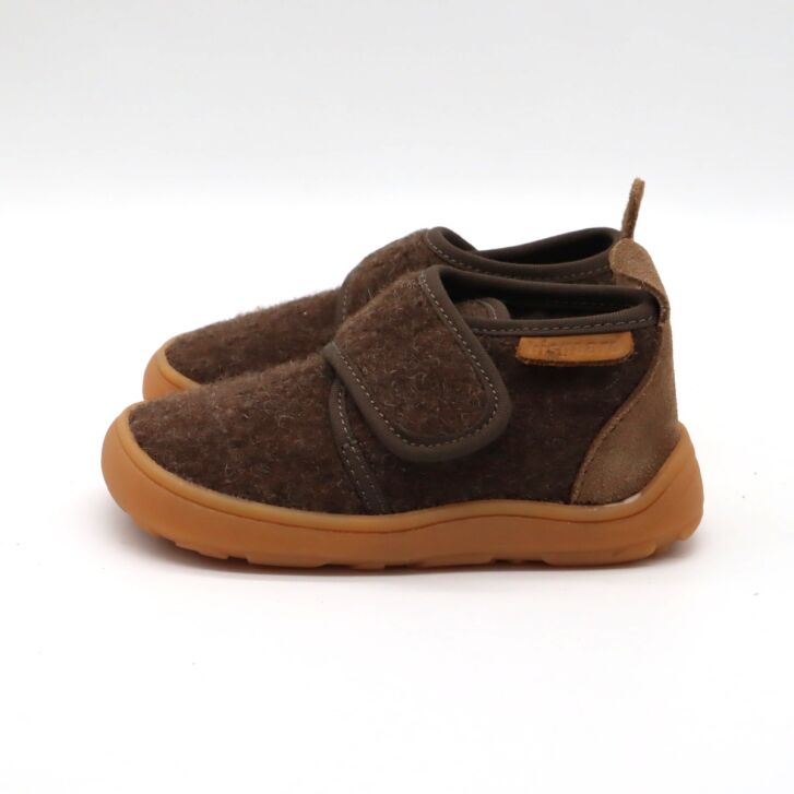 bisgaard barefoot Hausschuh Basic Brown 30