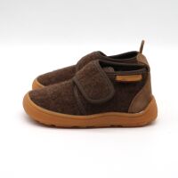 bisgaard barefoot Hausschuh Basic Brown 30