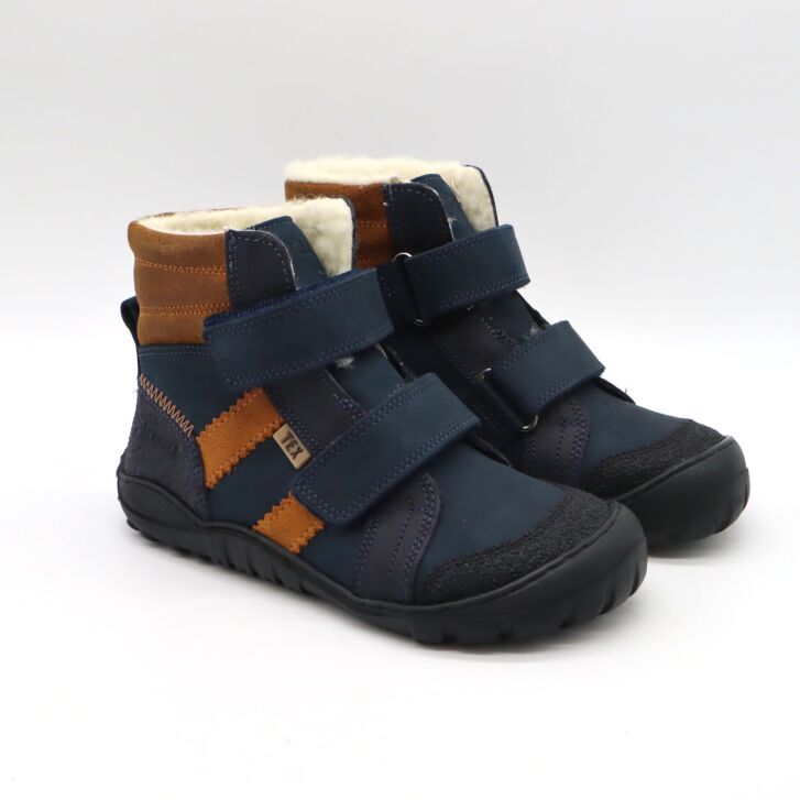 KOEL Winterboots MILO 3.0 HYDRO WP Navy Cognac 34