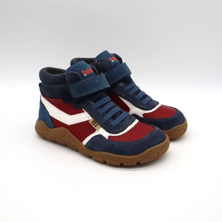 KOEL Barefoot Mid Sneaker RAMI Bordo