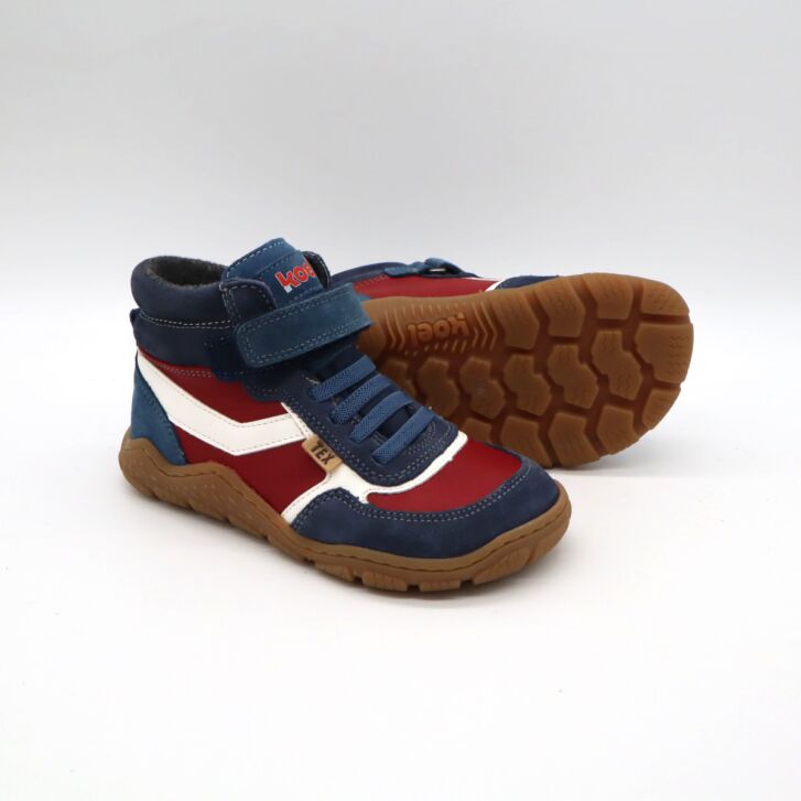 KOEL Barefoot Mid Sneaker RAMI Bordo