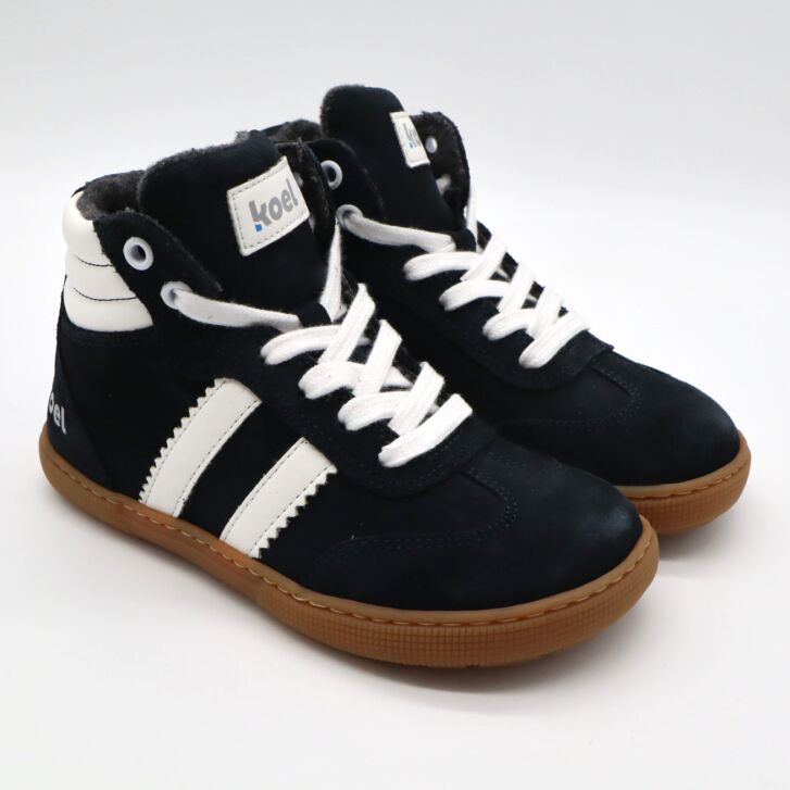 KOEL High Sneaker DREW MERINO Navy