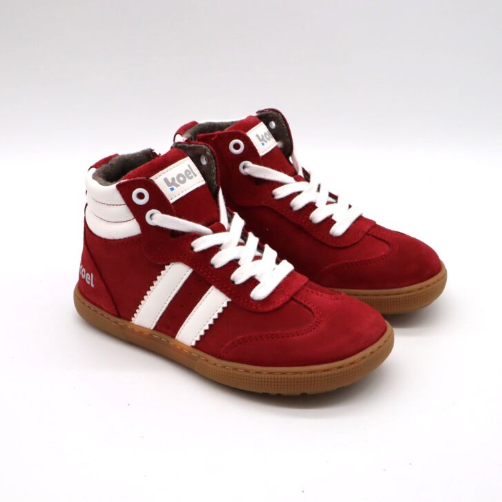 KOEL High Sneaker DREW MERINO Red