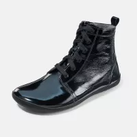 BÄR Barefoot Stiefelette JULIE 2.0 Schwarz Lack