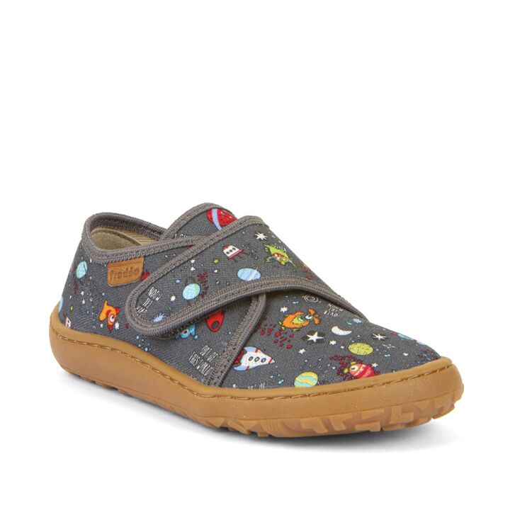 Froddo Barefoot Slippers CANVAS Grey+ 28