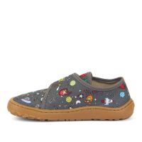 Froddo Barefoot Slippers CANVAS Grey+ 29