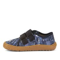 Froddo Barefoot Slippers CANVAS Blue Denim 29
