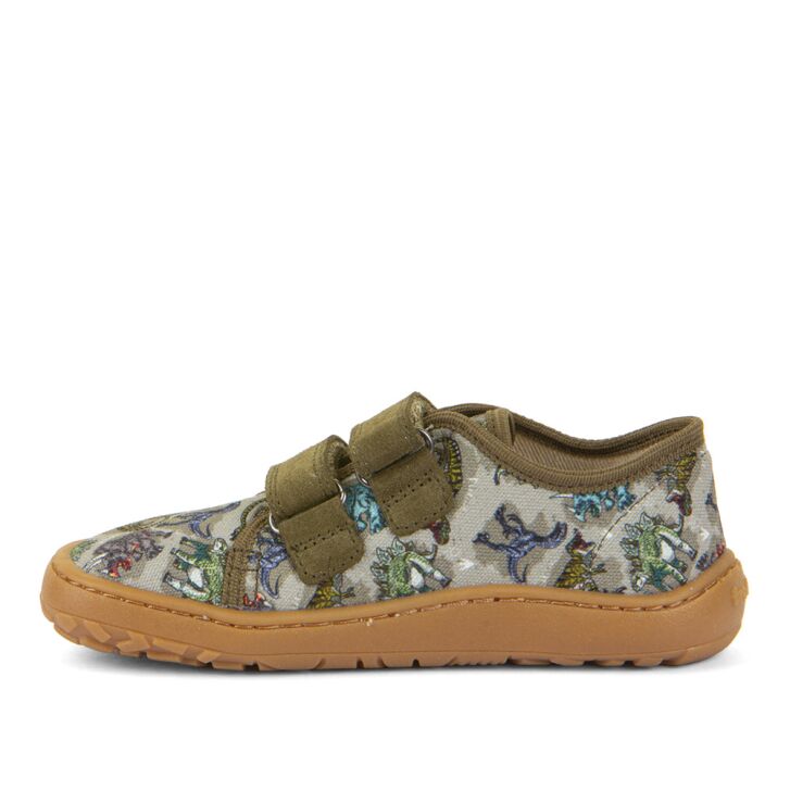 Froddo Barefoot Slippers CANVAS Olive 29
