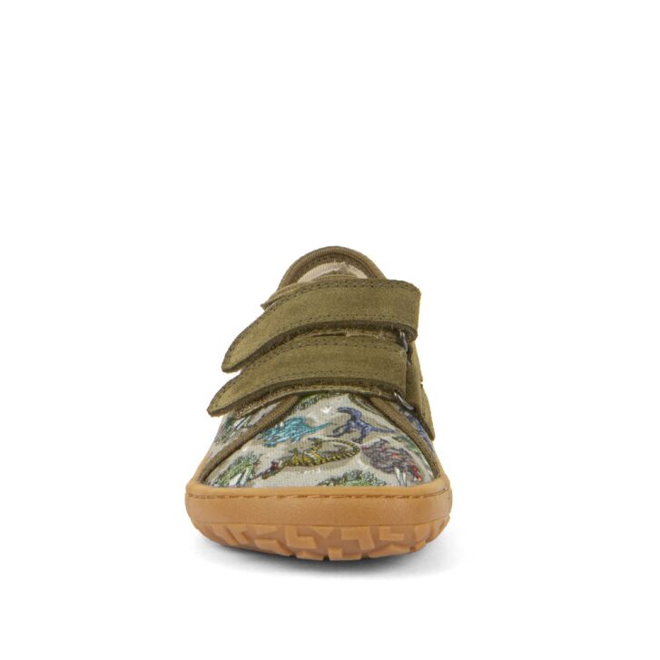 Froddo Barefoot Slippers CANVAS Olive 29