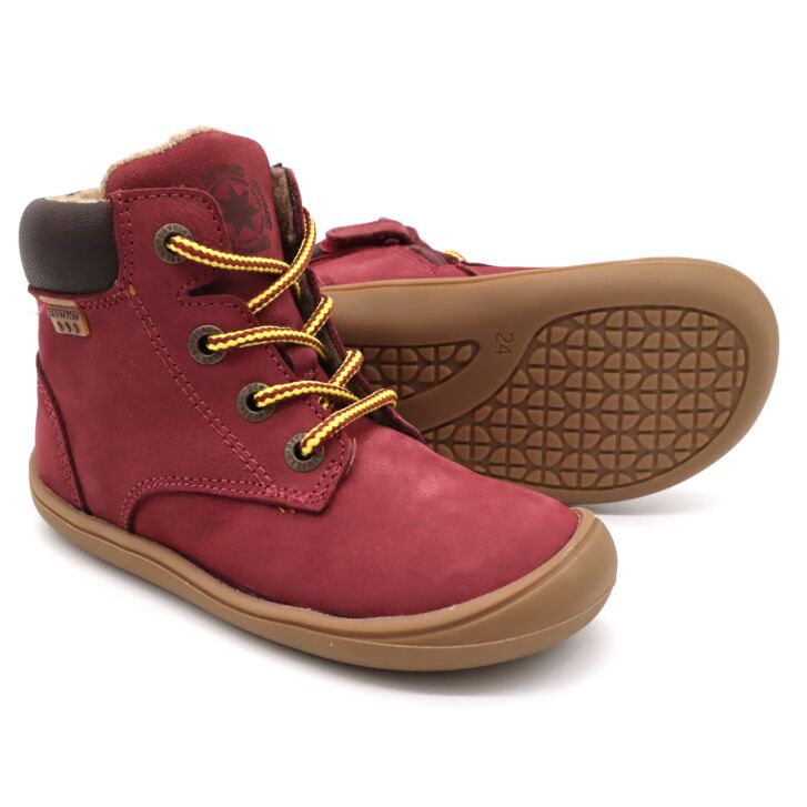 Develab BF Soft Shoe Laces Tex Burgundy