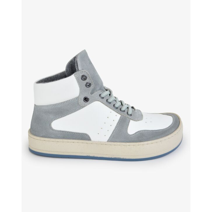 a.li.ás Damen High Top Sneaker AREN White Grey