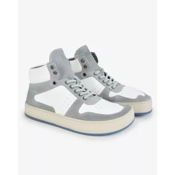 a.li.ás Damen High Top Sneaker AREN White Grey