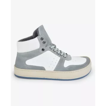 a.li.ás Damen High Top Sneaker AREN White Grey