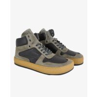 a.li.ás Damen High Top Sneaker AREN Aubergine Grey