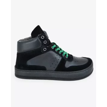 a.li.ás Herren High Top Sneaker AREN Black