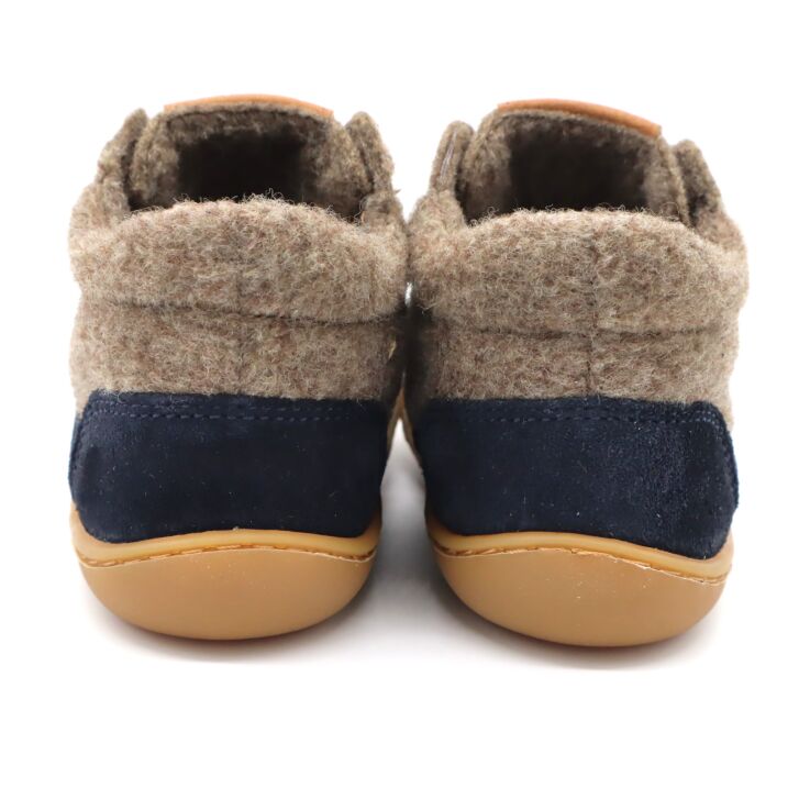 Develab Lauflern Schnürschuh Fleece Blue Combi