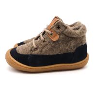 Develab Lauflern Schnürschuh Fleece Blue Combi