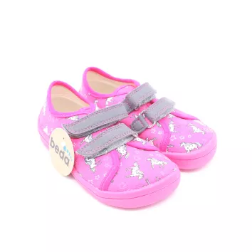 BEDA PLAYFUL Barfußschuhe Textil Unicorn