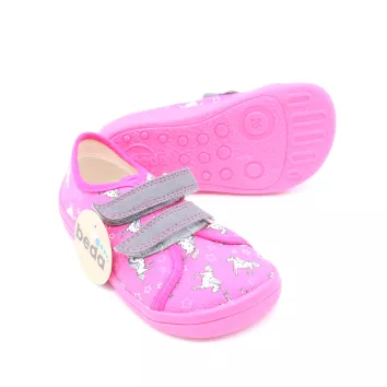 BEDA PLAYFUL Barfußschuhe Textil Unicorn