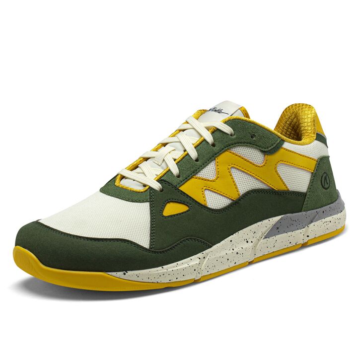 Joe Nimble Sneaker Addict Damen Grün Gelb