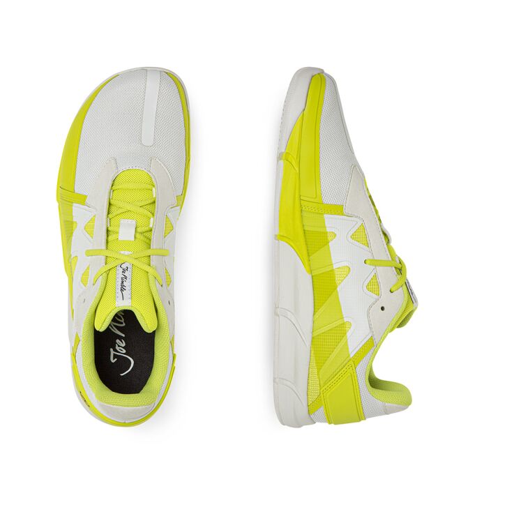 Joe Nimble Gym Addict Herren Gelb Weiß