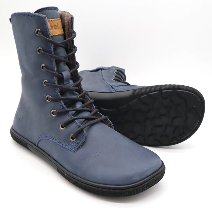 KOEL Stiefel FARO LAMBSWOOL Blue