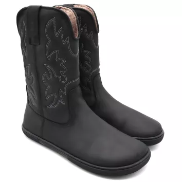 KOEL Cowboy Stiefel FIONA HYDRO FELT Black