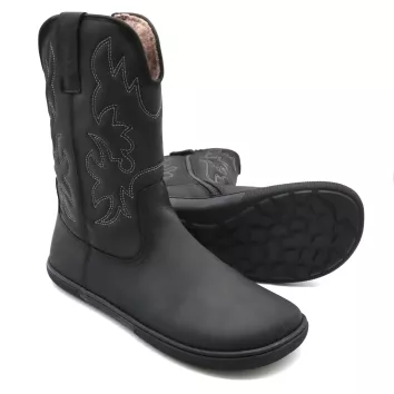 KOEL Cowboy Stiefel FIONA HYDRO FELT Black