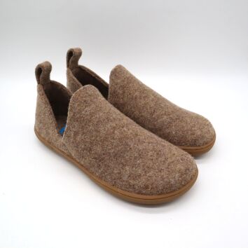 KOEL Damen Hausschuh Slipper Merino Taupe 39