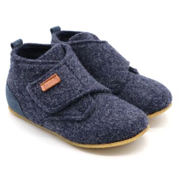 Develab Firststep Hausschuh Velcro Navy 26