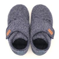 Develab Firststep Hausschuh Velcro Navy 30