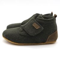 Develab Firststep Hausschuh Velcro Kaki 25