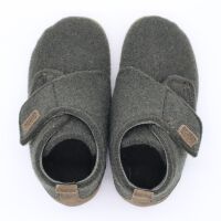Develab Firststep Hausschuh Velcro Kaki 25