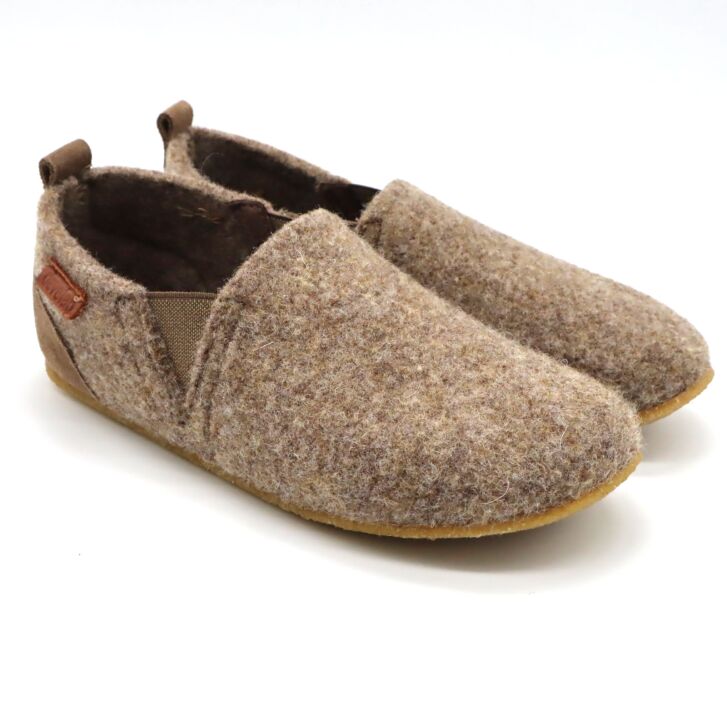 Develab Firststep Hausschuh Taupe