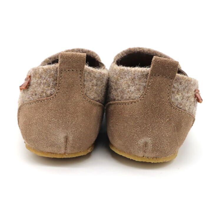 Develab Firststep Hausschuh Taupe