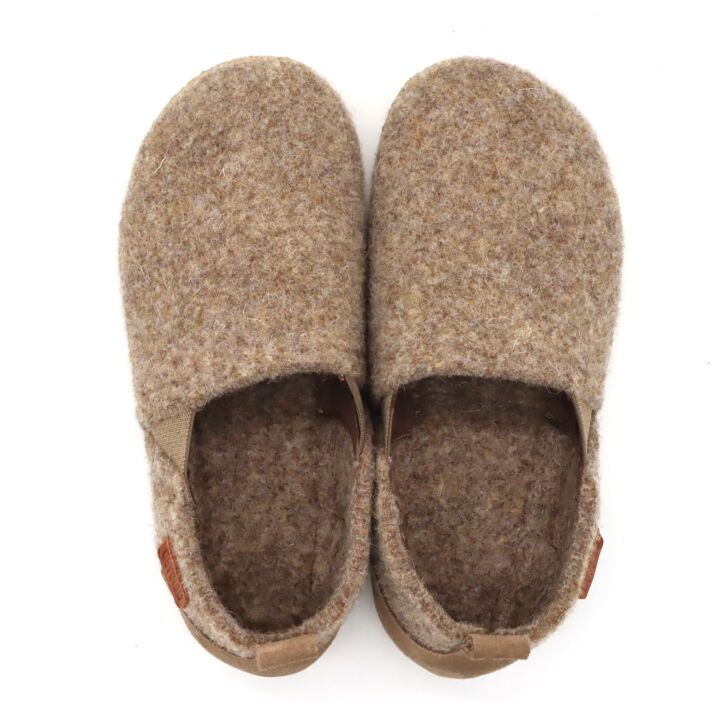 Develab Firststep Hausschuh Taupe