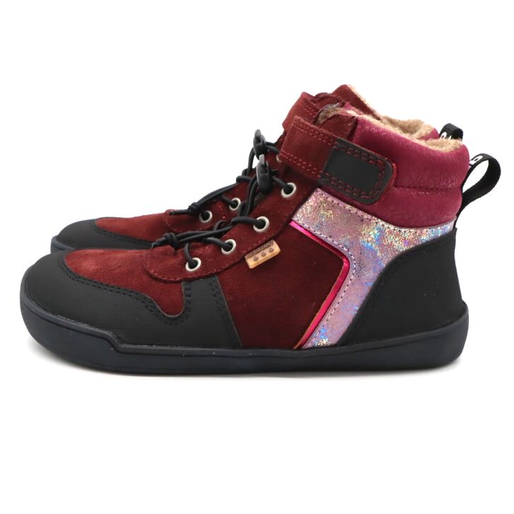 Develab BF Mid Cut Sneaker Boot TEX Burgundy